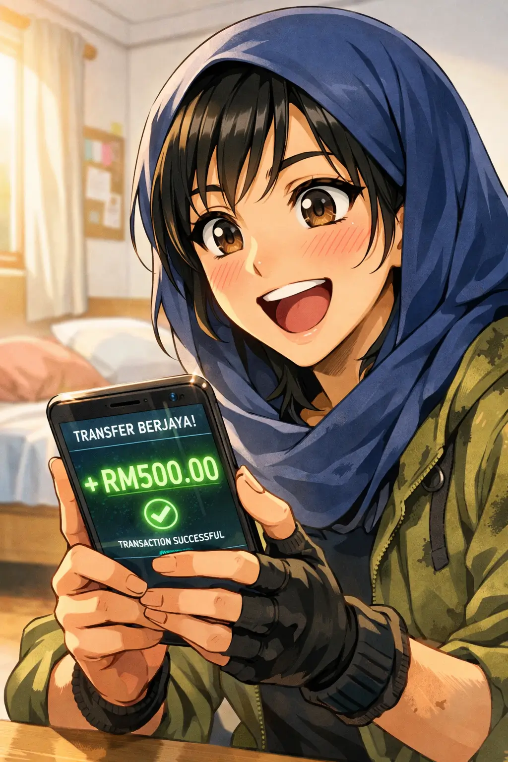 Putri semak SasaCoin